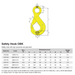 Safety hook GrabiQ OBK - Fk-marine.com - Offshore, Deep Sea Cable Laying Equipment